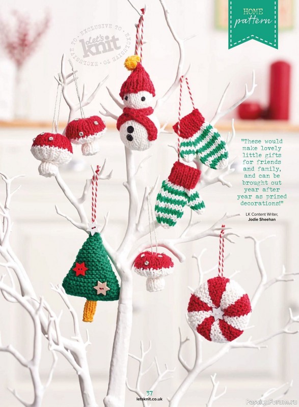 Журнал "Let's Knit" №176 Xmas 2021