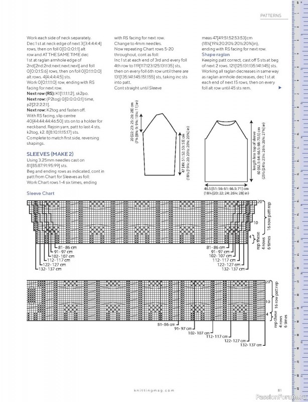 Схемы из журнала "Knitting Magazine" №218 2021