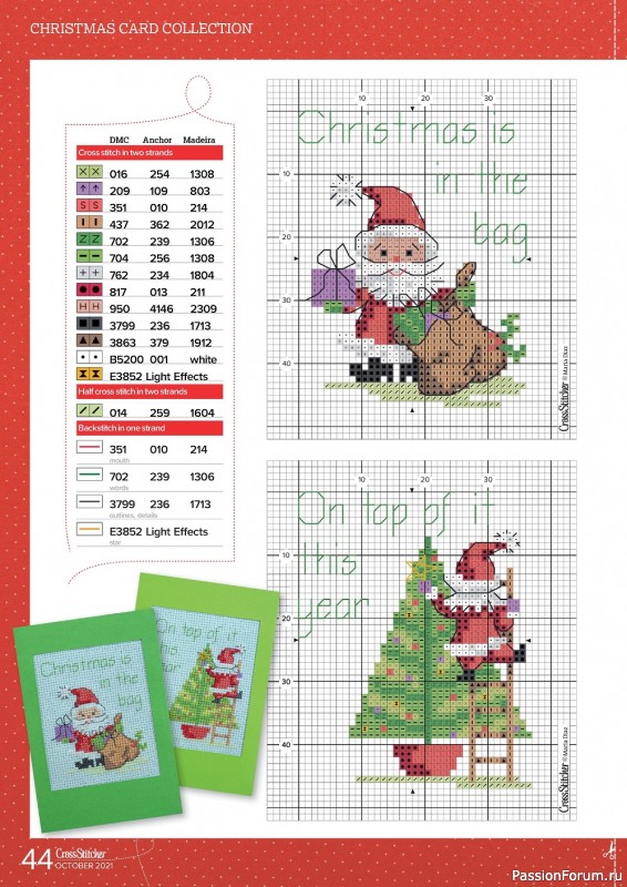 Журнал "CrossStitcher" №375 2021. Много схем!