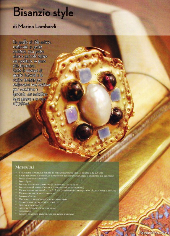 Схемы в журнале "Fashion Gems magazine" 26/ 2012