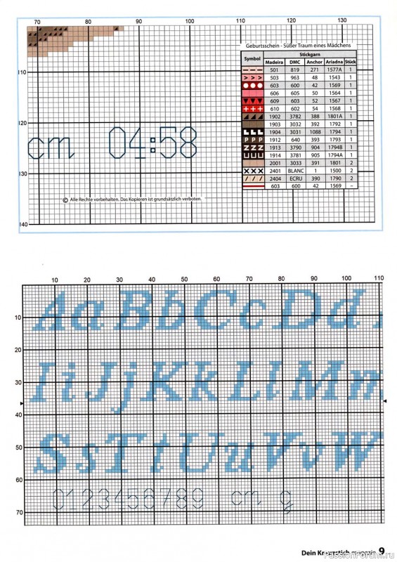 Схемы для вышивки из журнала "Dein Creuzstich magazin" 5-2021