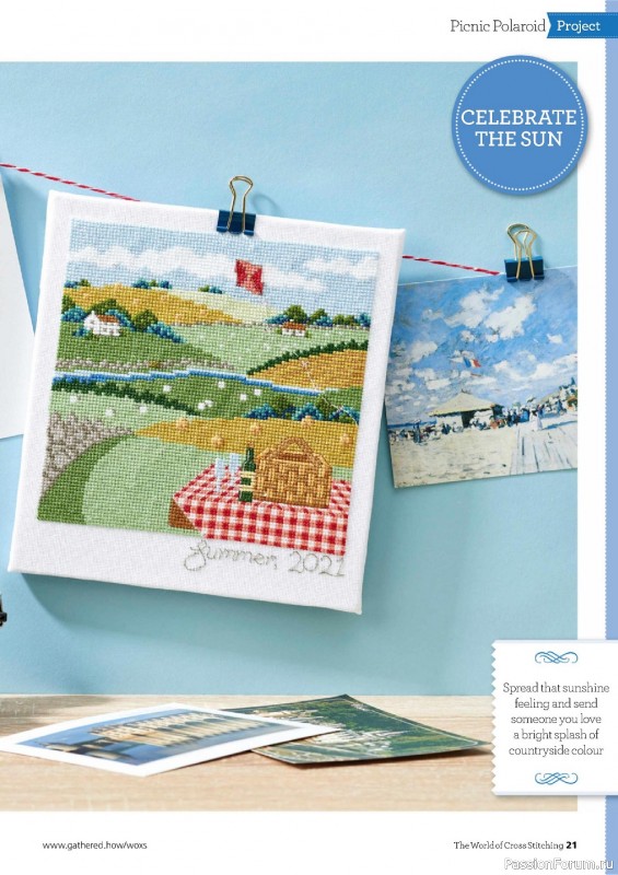 Журнал "The World of Cross Stitching" №309 2021