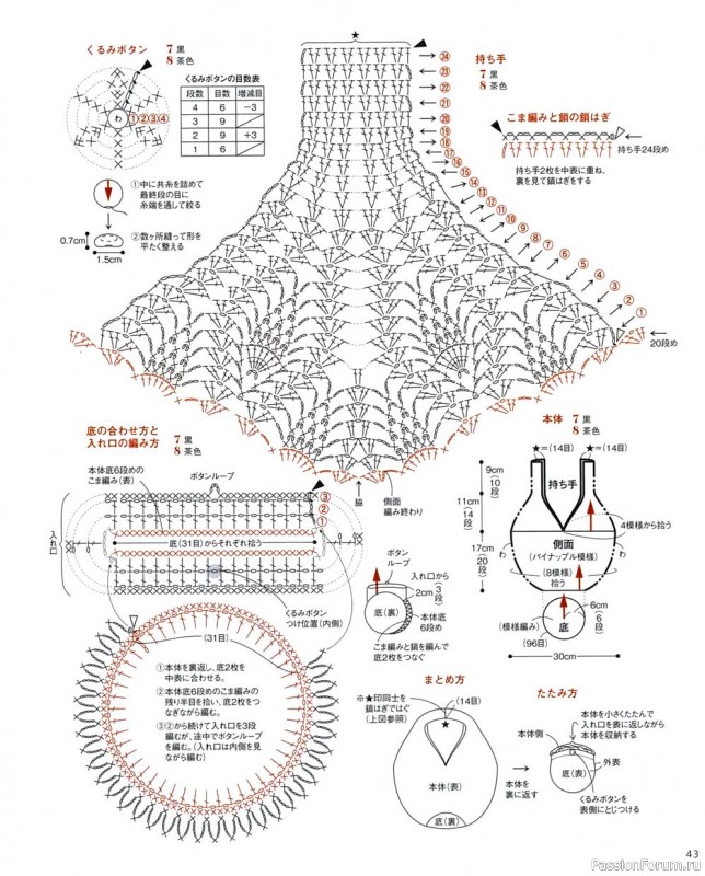 Журнал "Crochet Bag -2021". Сумочки крючком, много схем