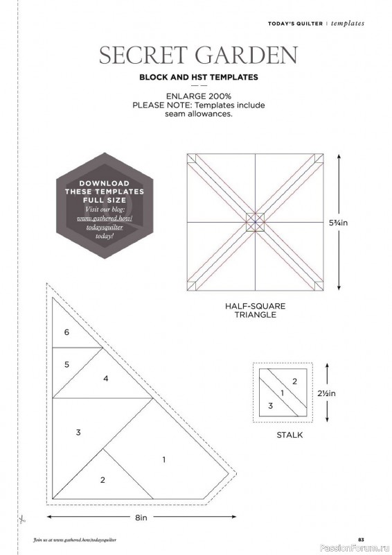 Журнал "Today's Quilter" №77 2021