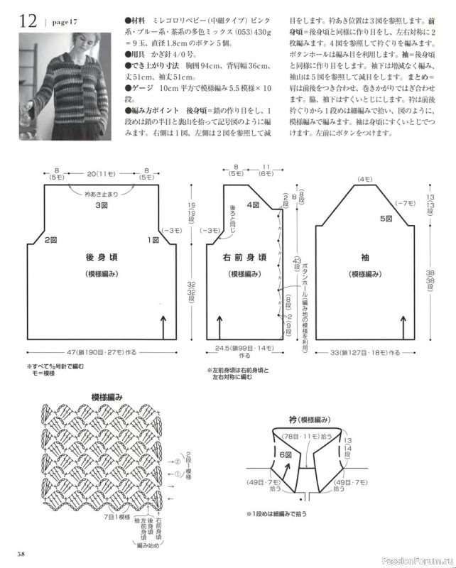 Модели к осени и зиме. "European Handmade Knitting Autumn / Winter" 2021-2022