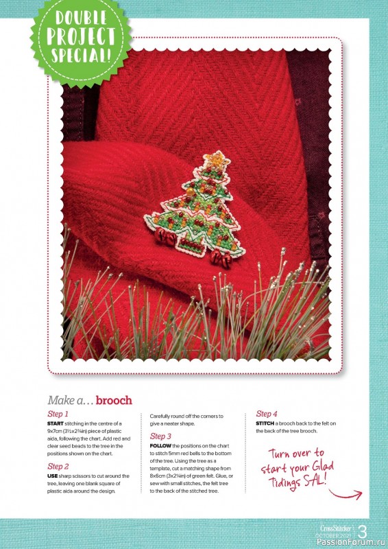 Журнал "CrossStitcher" №375 2021. Много схем!