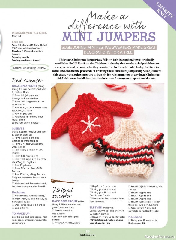 Журнал "Let's Knit" №176 Xmas 2021