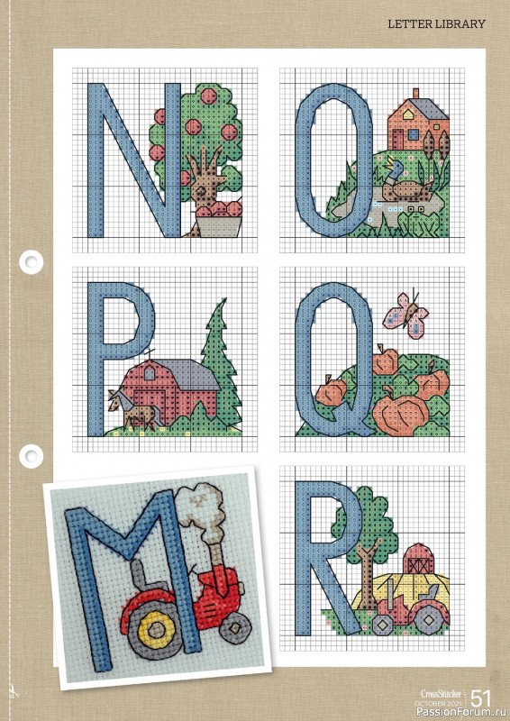 Журнал "CrossStitcher" №375 2021. Много схем!
