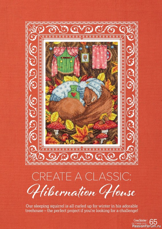 Журнал "CrossStitcher" №375 2021. Много схем!