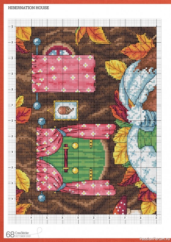 Журнал "CrossStitcher" №375 2021. Много схем!