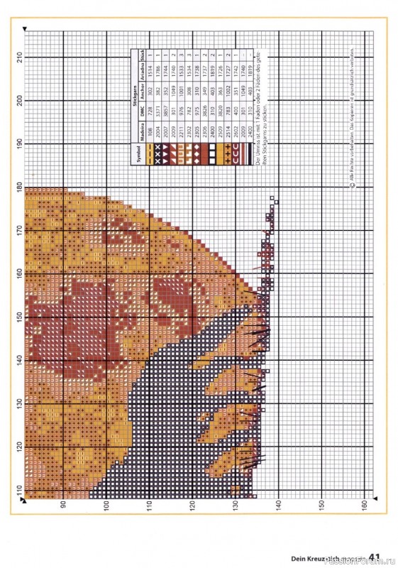 Схемы из журнала "Dein Kreuzstich magazin №3 2021"