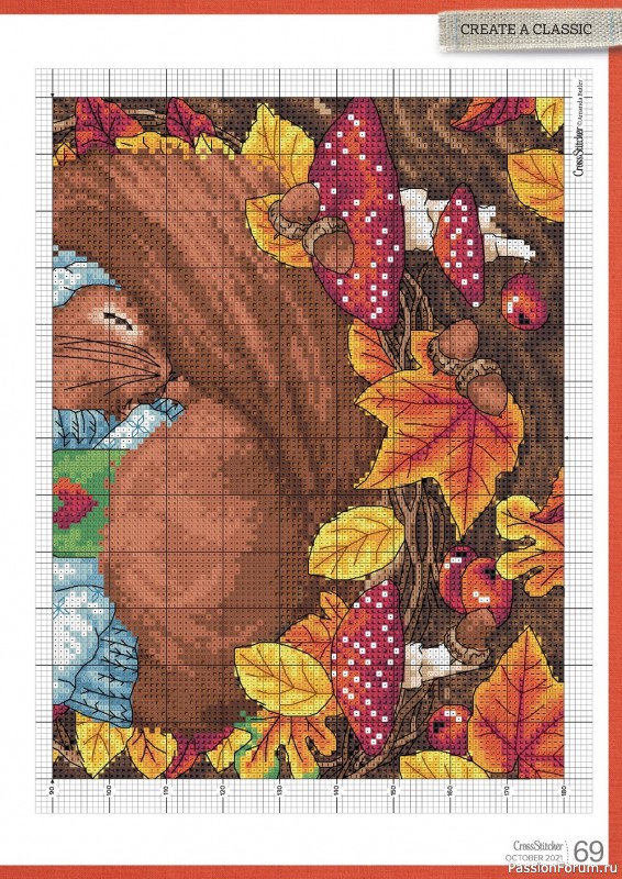 Журнал "CrossStitcher" №375 2021. Много схем!