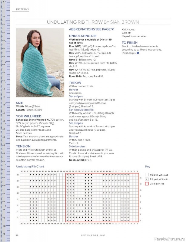 Схемы из журнала "Knitting Magazine" №218 2021