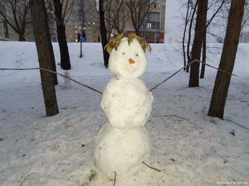 Парад снеговиков