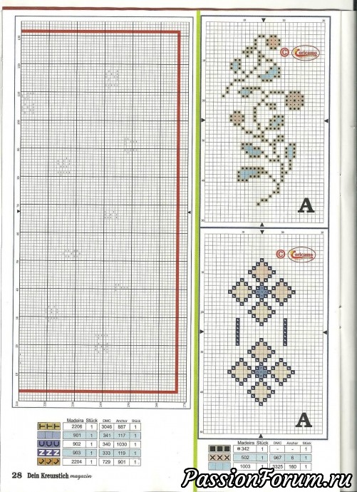 Немецкие журналы "Dein kreuzstich"