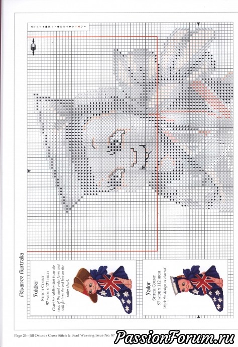 Австралийский журнал по вышивке крестом