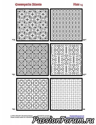 Для любителей вышивки blackwork