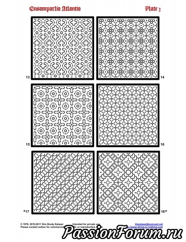 Для любителей вышивки blackwork