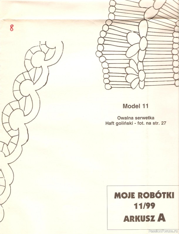 Moje robotki - вышивка крестом