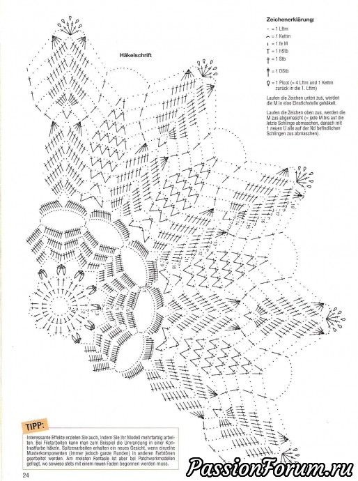 Филейка из журналов "Dekoratives Hakeln" продолжение