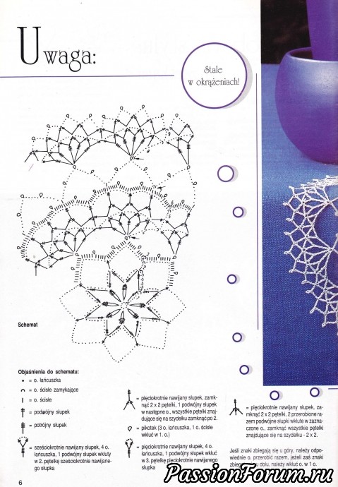 Польские журналы по вязанию крючком