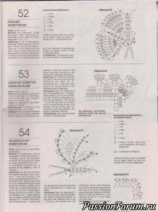 Филейка из журналов "Dekoratives Hakeln" продолжение