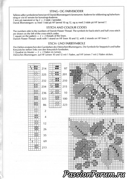 Схемы вышивки Герды Бенгтссон