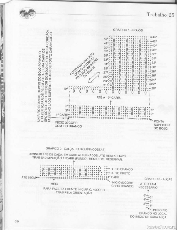 Trabalhos em Croche - работы крючком