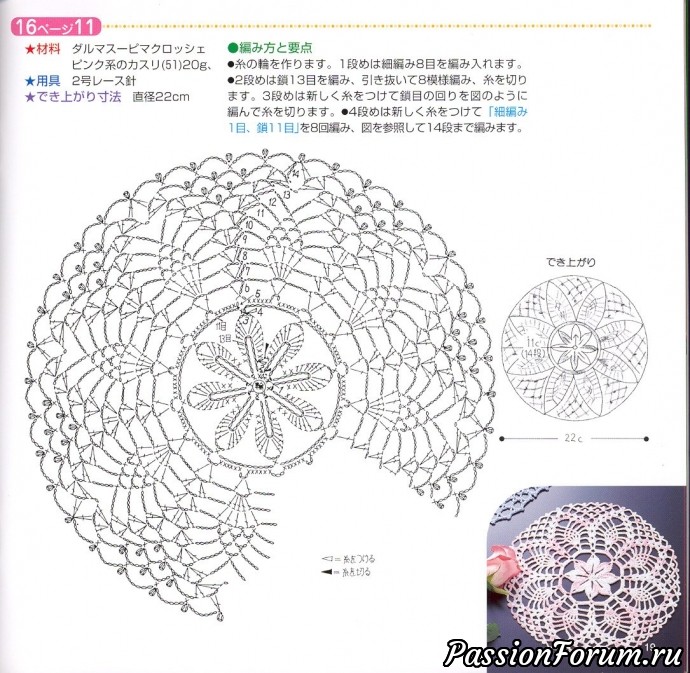 Японский журнал по вязанию крючком