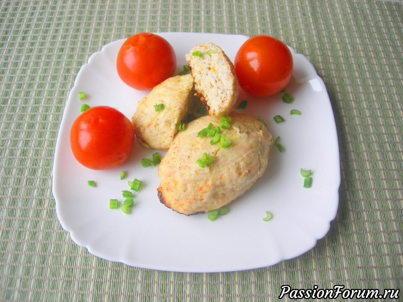 Куриные КОТЛЕТЫ с Квашенной капустой в Духовке