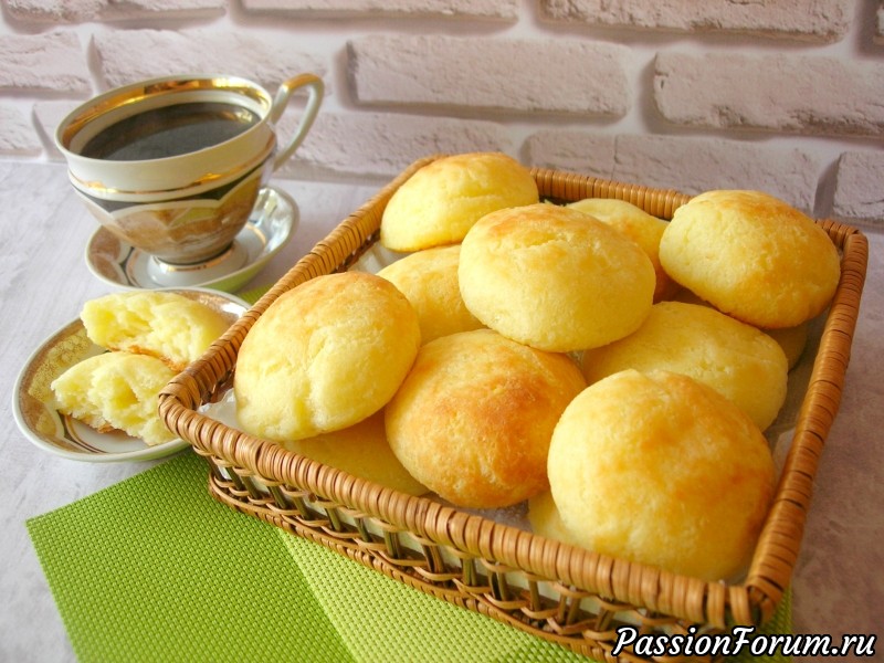 Pão de queijo - булочки, которые меня покорили!