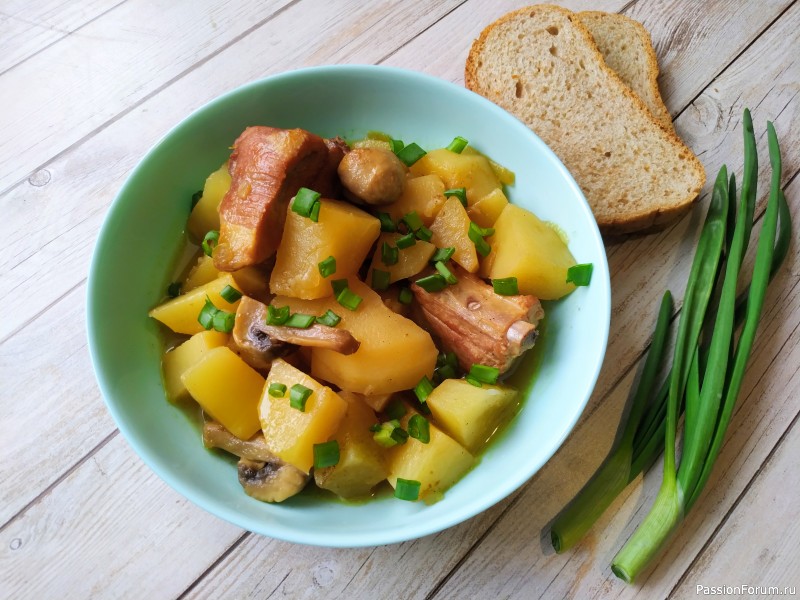 Горячее блюдо для вкусного семейного обеда (ужина), по-домашнему просто!