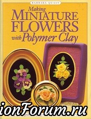 Making miniature flowers with Polymer clay