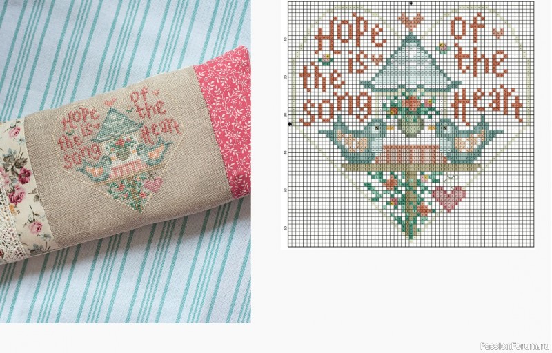 Книга "Inspired Cross-Stitch: 30 Patterns plus Alphabets" 2021