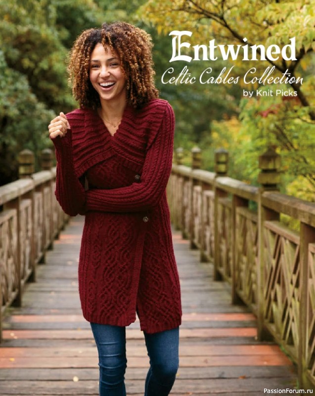 Книга "Entwined: Celtic Cables Collection" 2020