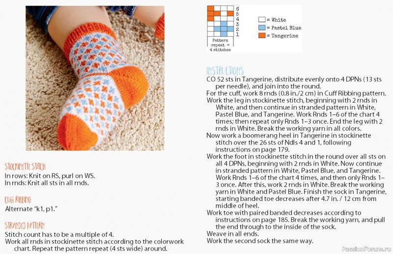 Книга "Knit Soxx for Everyone: 25 Colorful Sock Patterns for the Whole Family" 2021