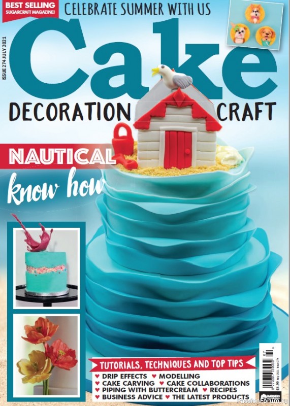 Журнал "Cake Decoration & Sugarcraft - July 2021