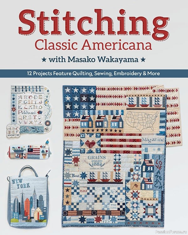 Книга Stitching Classic Americana with Masako Wakayama 2020