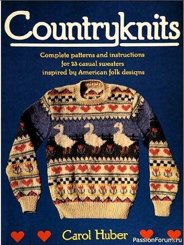 Книга "Countryknits" 1987