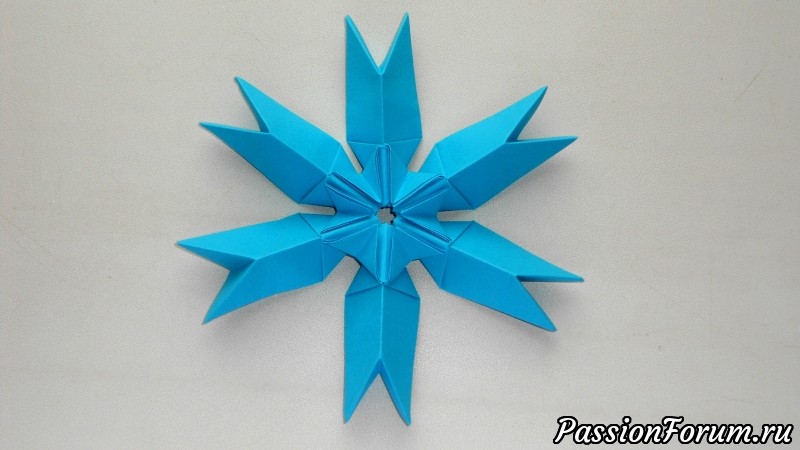 Объемные снежинки из бумаги своими руками быстро и просто | Оригами, поделки из бумаги