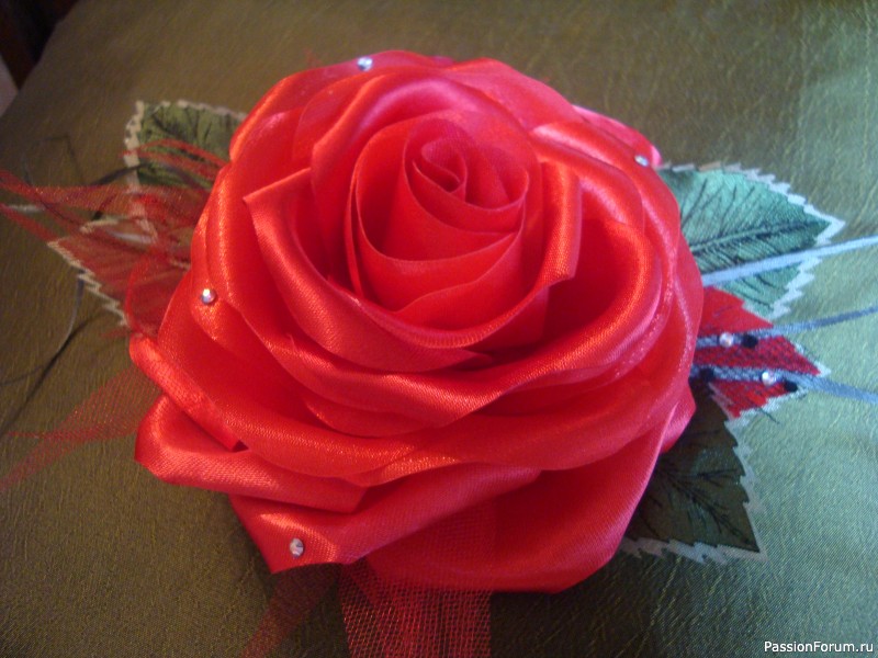 Шелковые цветы - моя любовь навсегда!