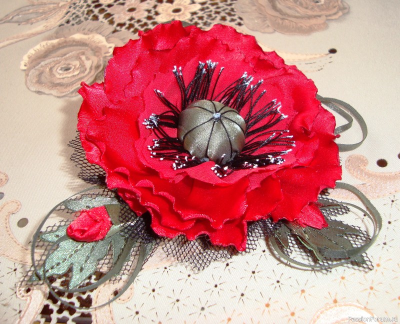 Шелковые цветы - моя любовь навсегда!