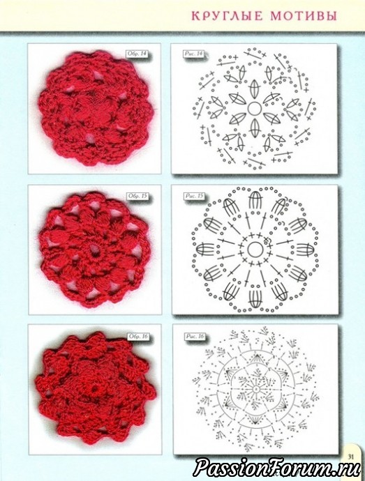 Журнал по вязанию крючком 185 узоров!!!