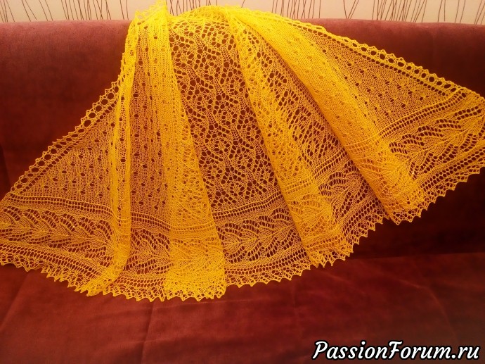 Шаль Mayapple shawl от Dee O'Keefe