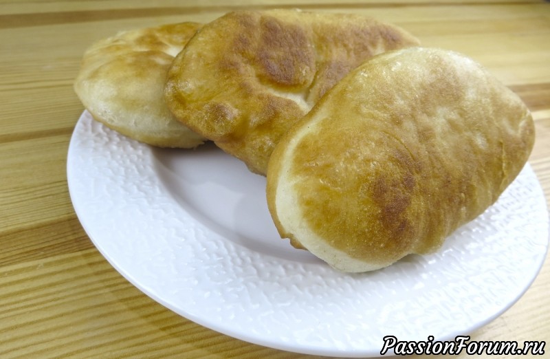 Жареные пирожки с картошкой(постные)