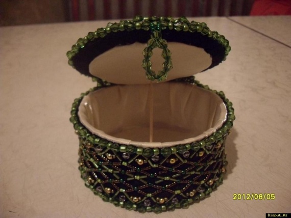 Шкатулки--ручная работа.