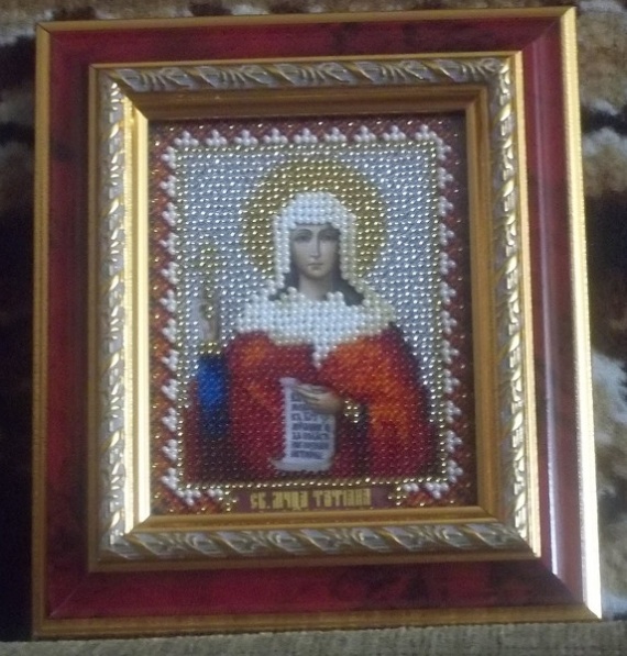 Мои работы (часть 2 - вышивка бисером икон)