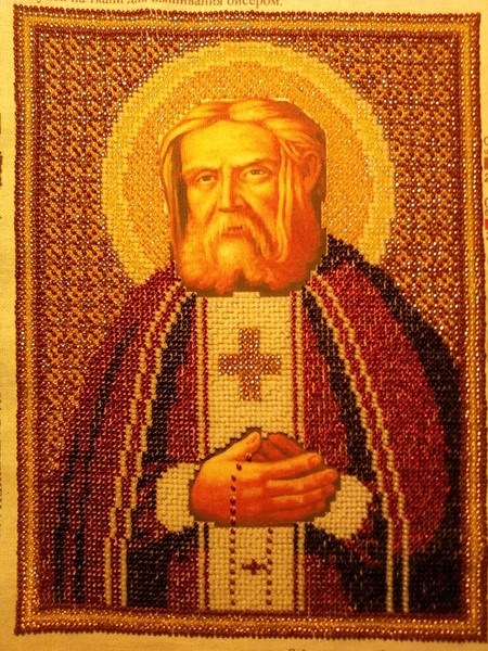 Мои работы (часть 2 - вышивка бисером икон)