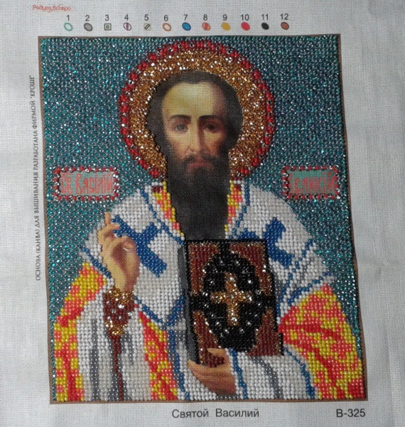 Мои работы (часть 2 - вышивка бисером икон)