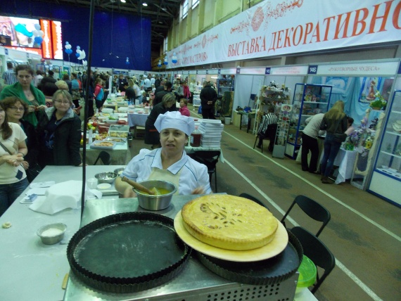 Хабаровск - Город Мастеров. Фотоотчёт. Осетинский пирог с мясом.